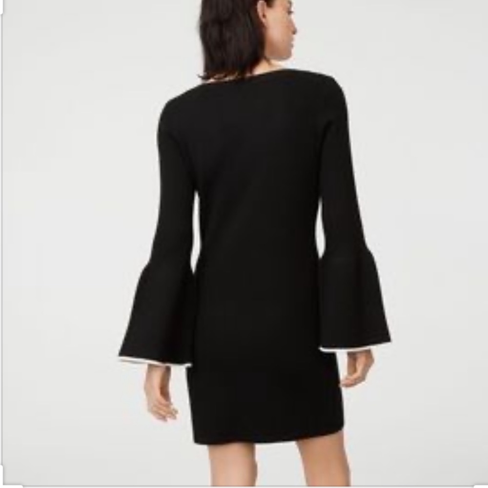 Club Monaco Ribbed Wool Mini Dress - Picture 2 of 6